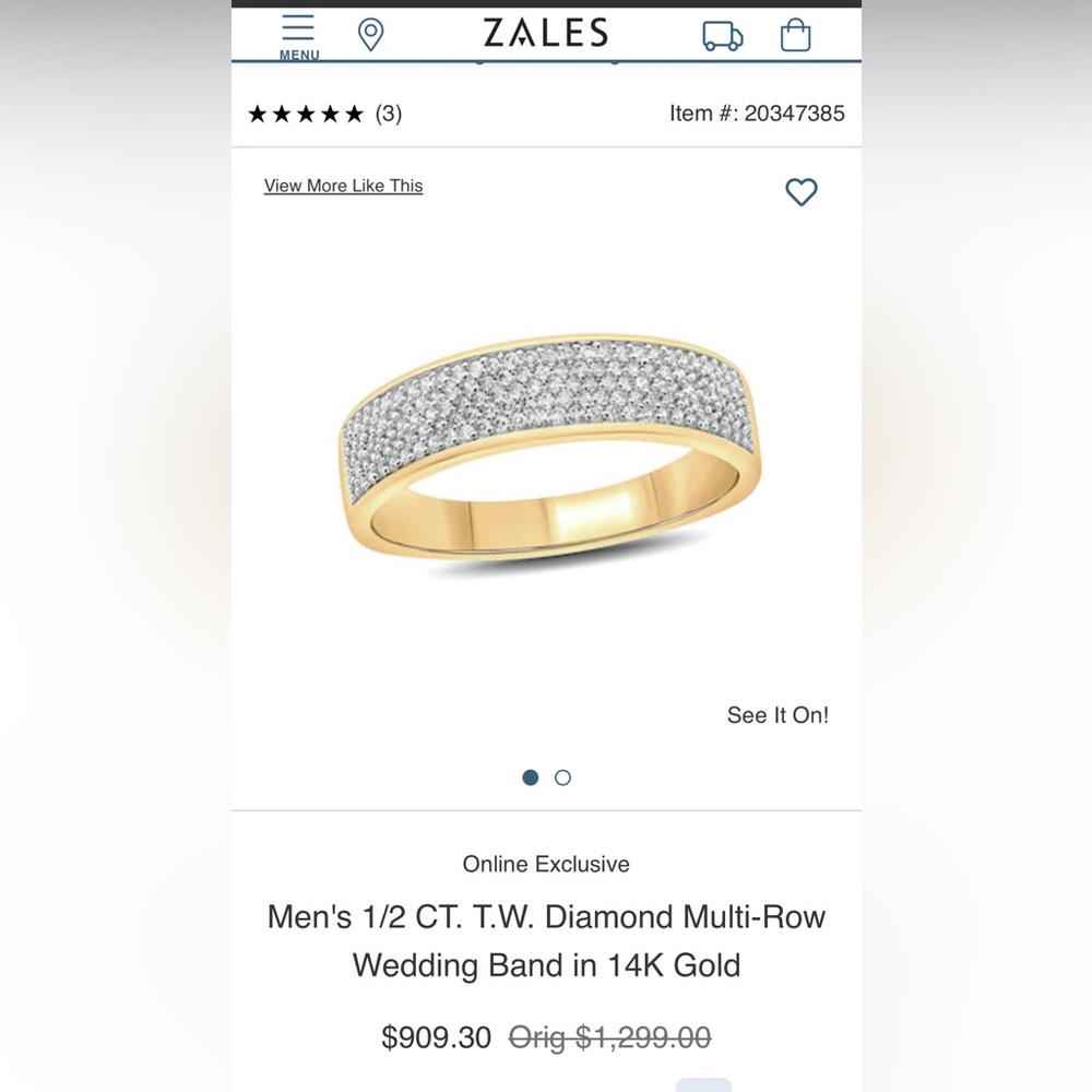 Lightly Worn Only When Going Out By My Husband Du… - image 2